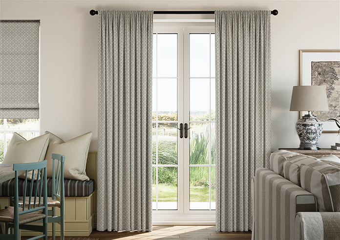 Rae Trellis, Greenery - Made to Measure Curtains - Image 3